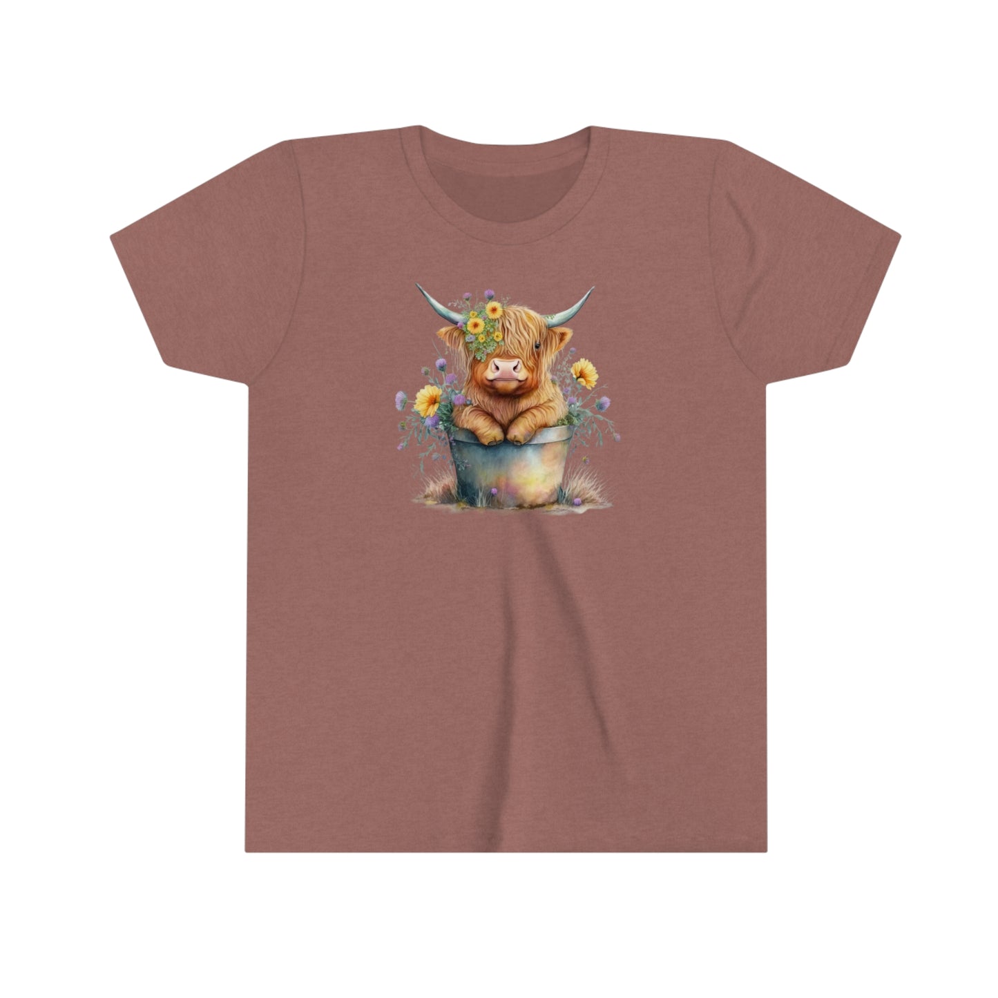 Highland cow Kids Tee