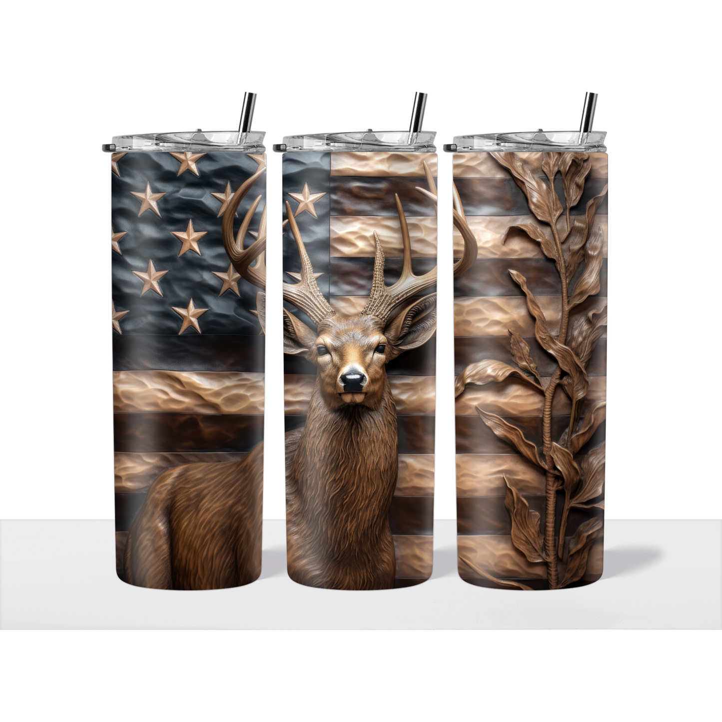 3D Buck Tumbler
