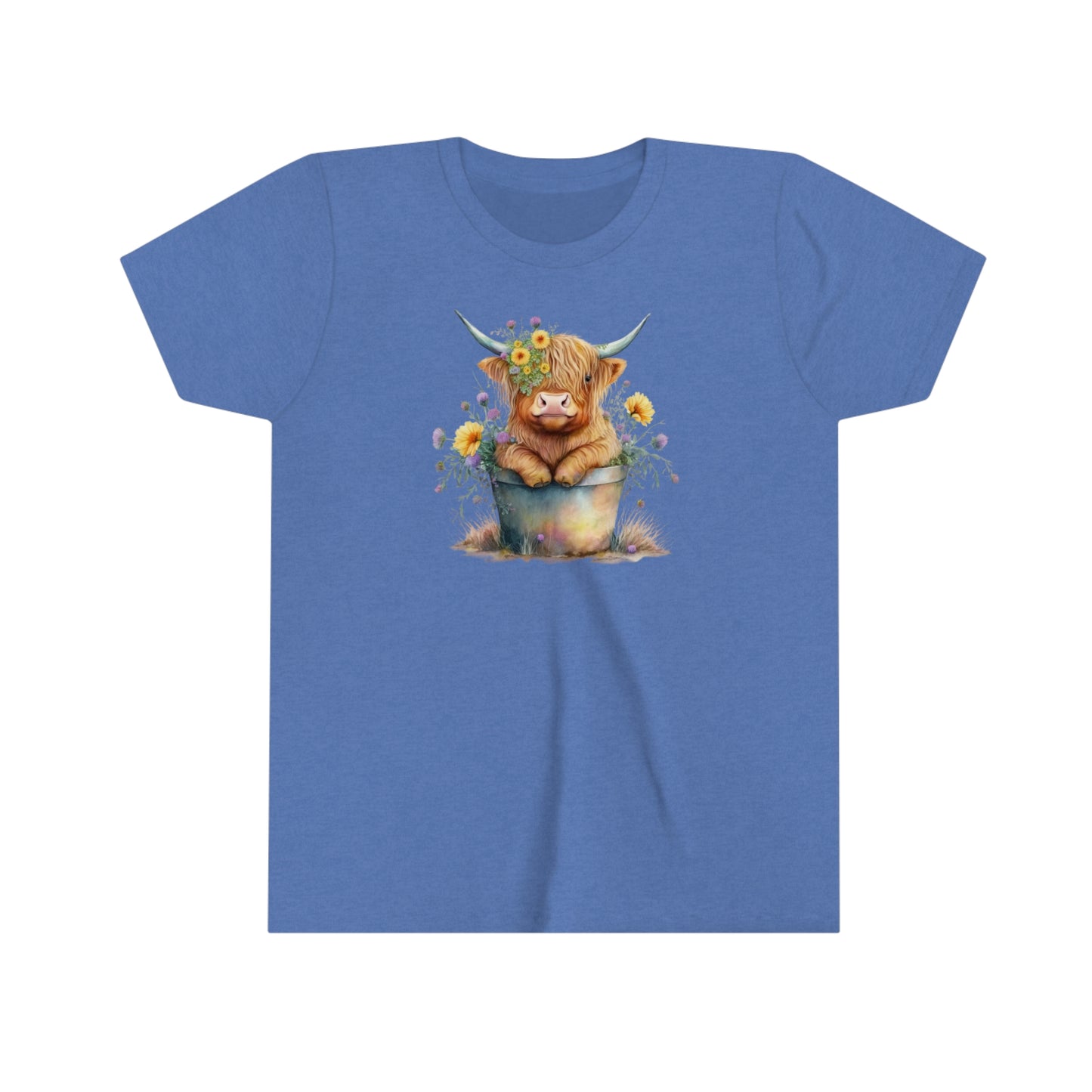 Highland cow Kids Tee