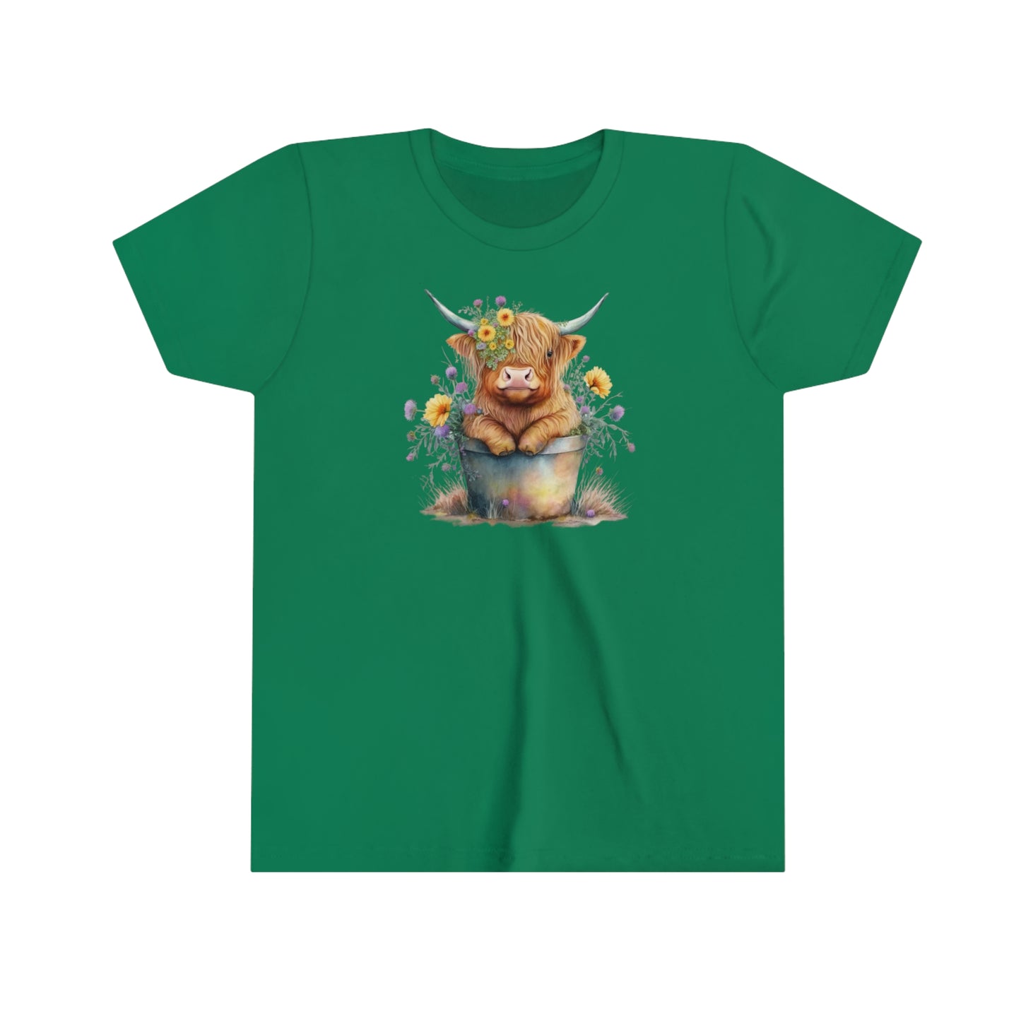 Highland cow Kids Tee