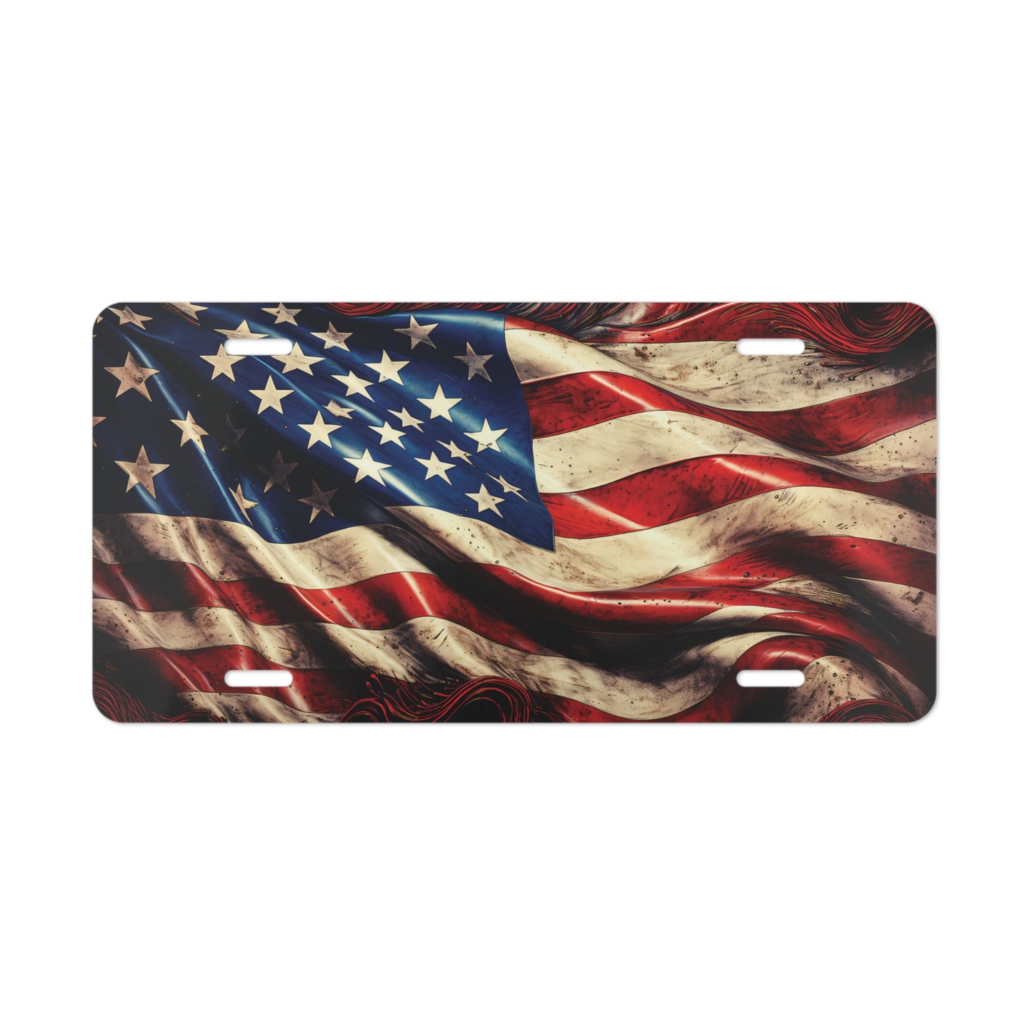 Flag plate
