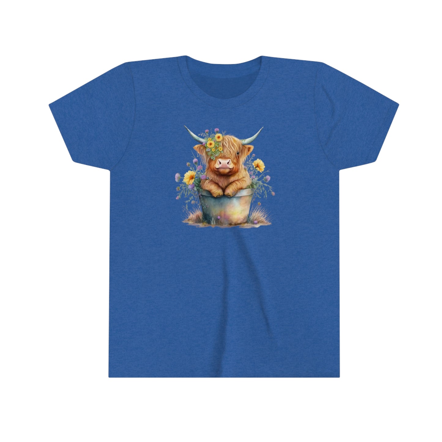 Highland cow Kids Tee