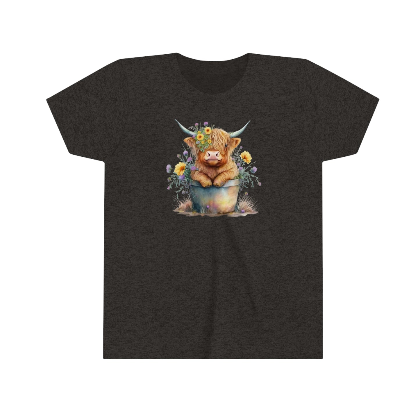 Highland cow Kids Tee
