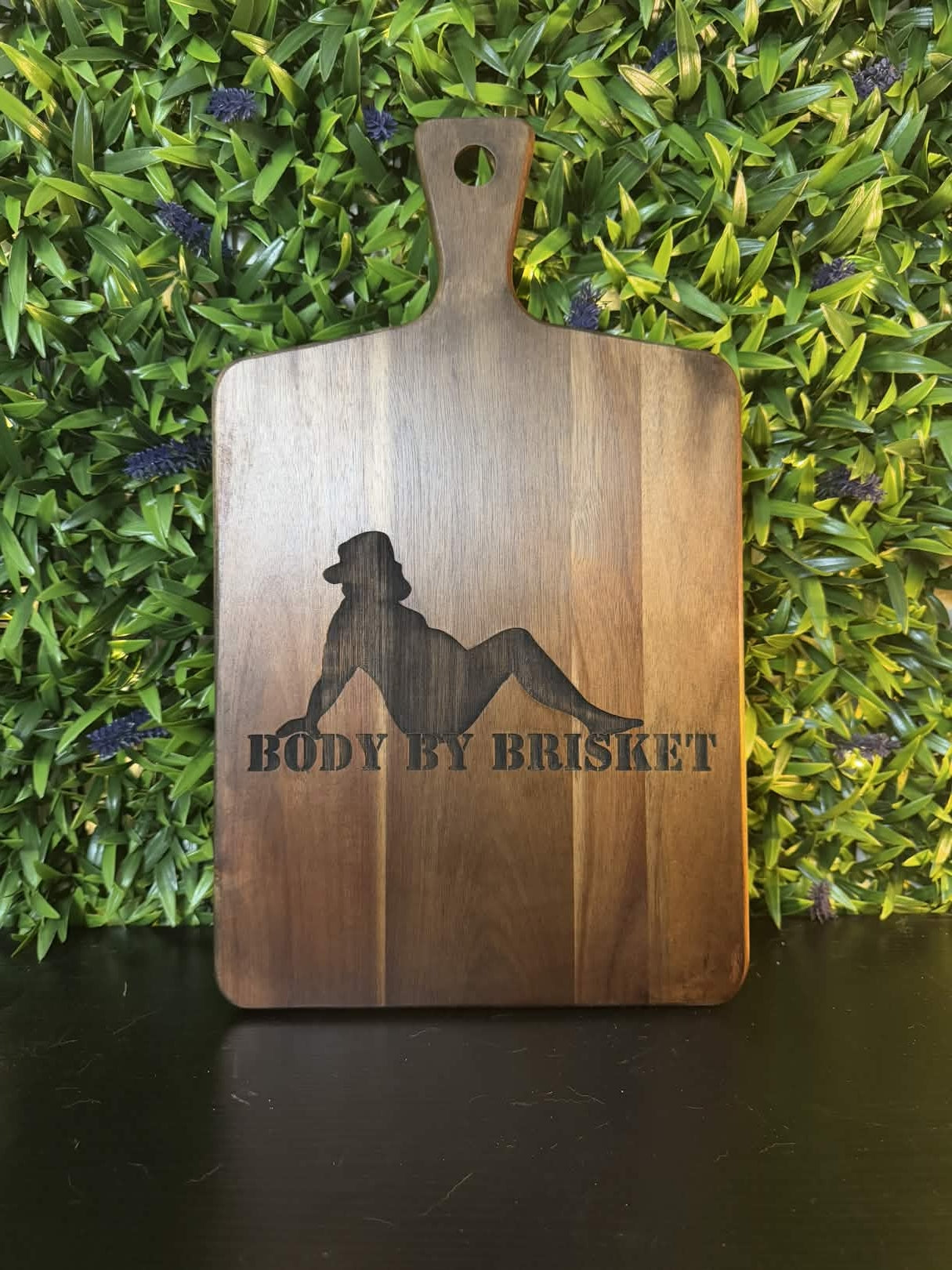Body By Brisket cutting board