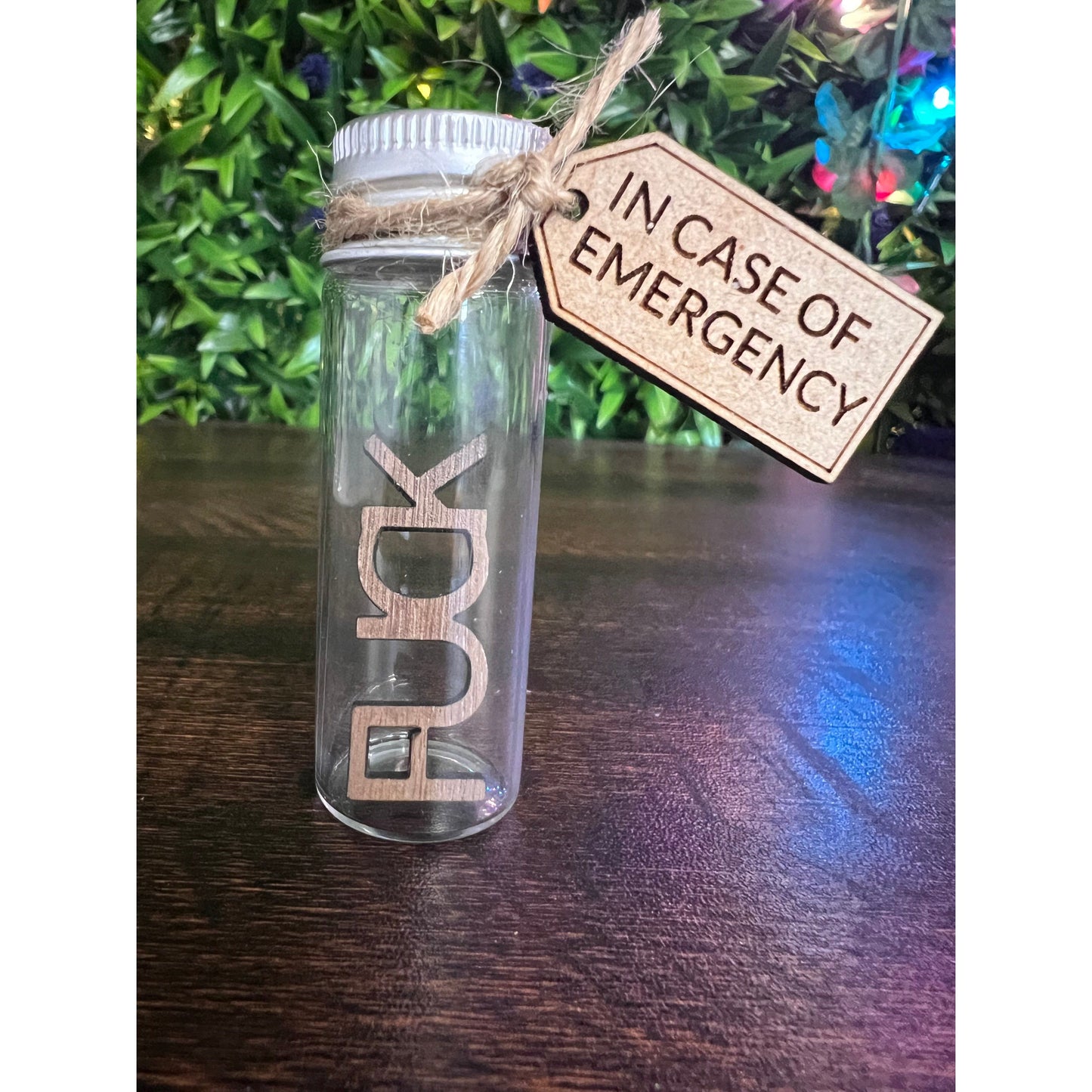 Emergency fuck to give