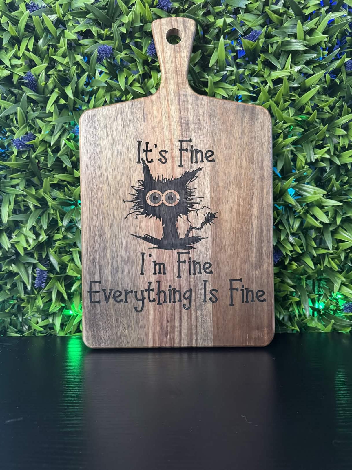I'm Fine cutting board