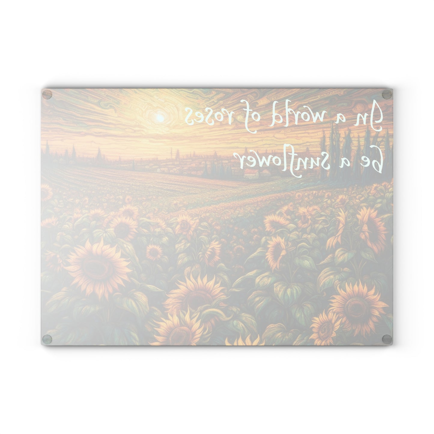 Sunflower Cutting Board