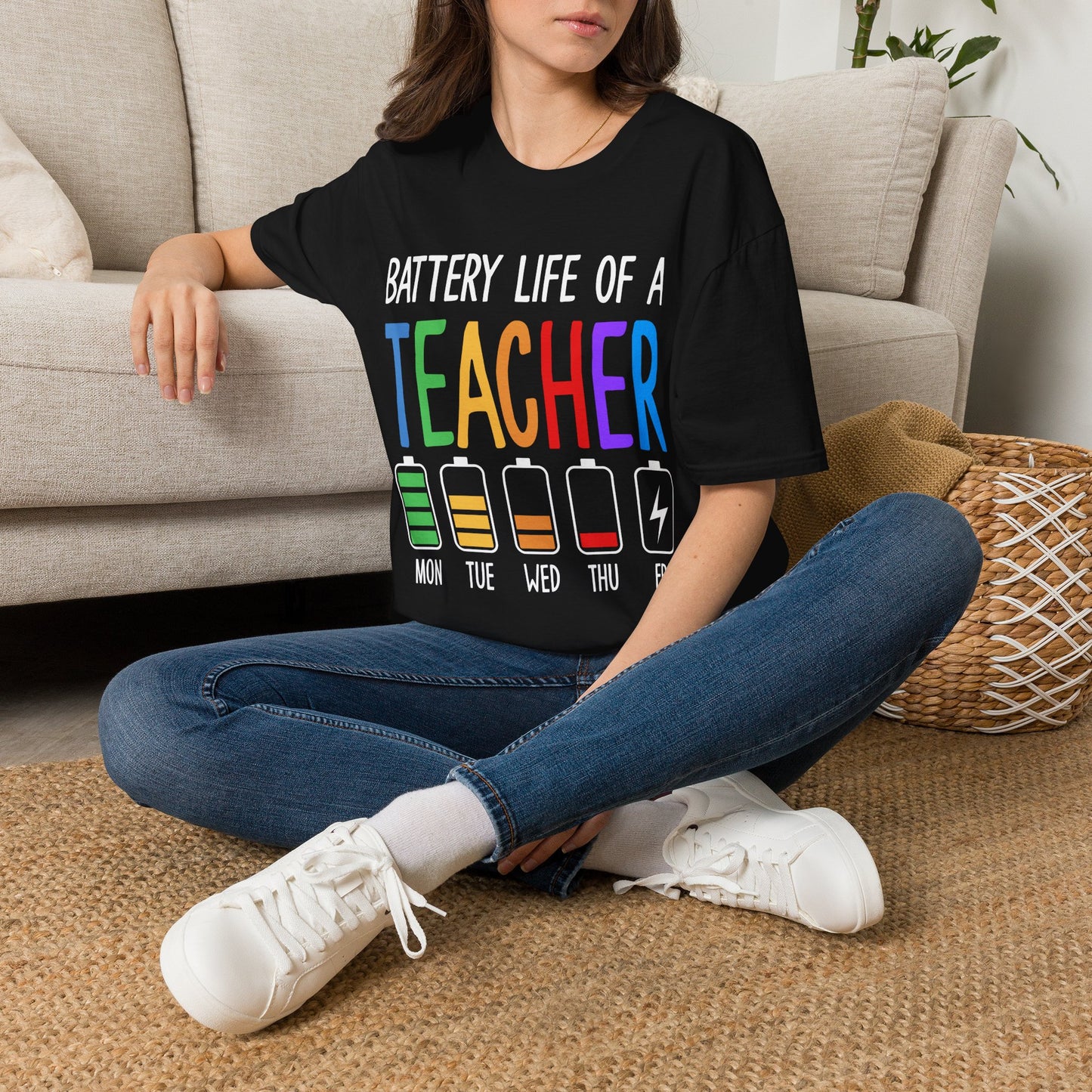 Teacher Battery Life T-Shirt