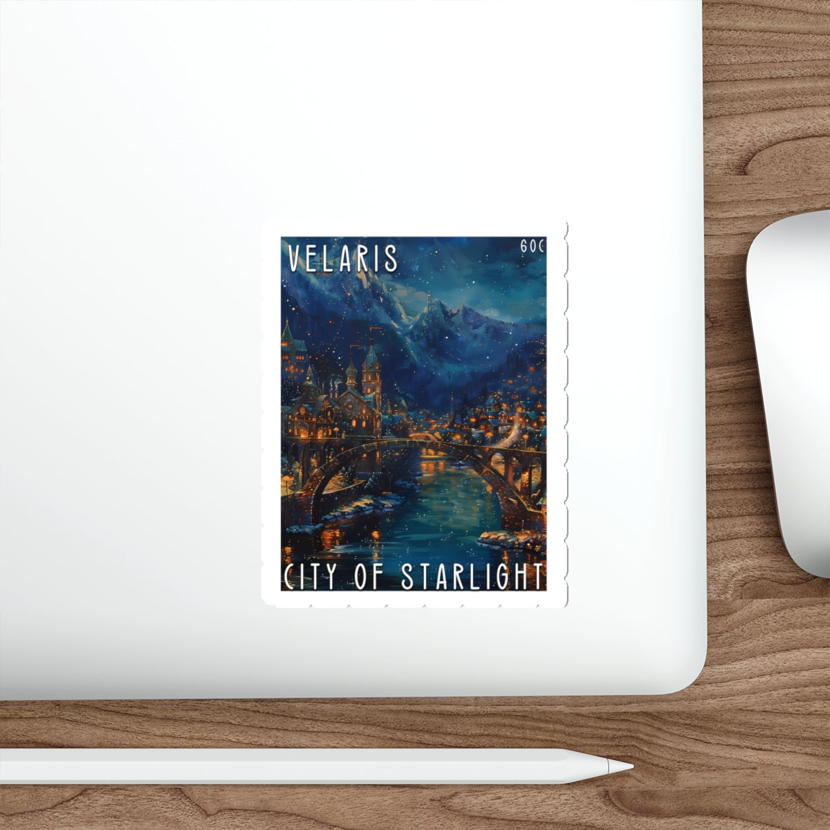 City of starlight sticker