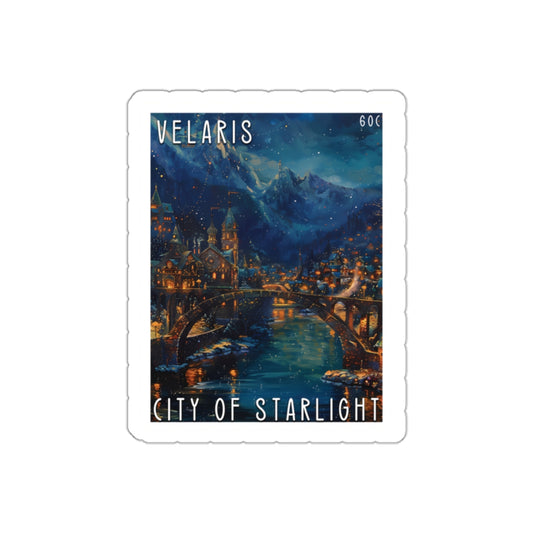 City of starlight sticker