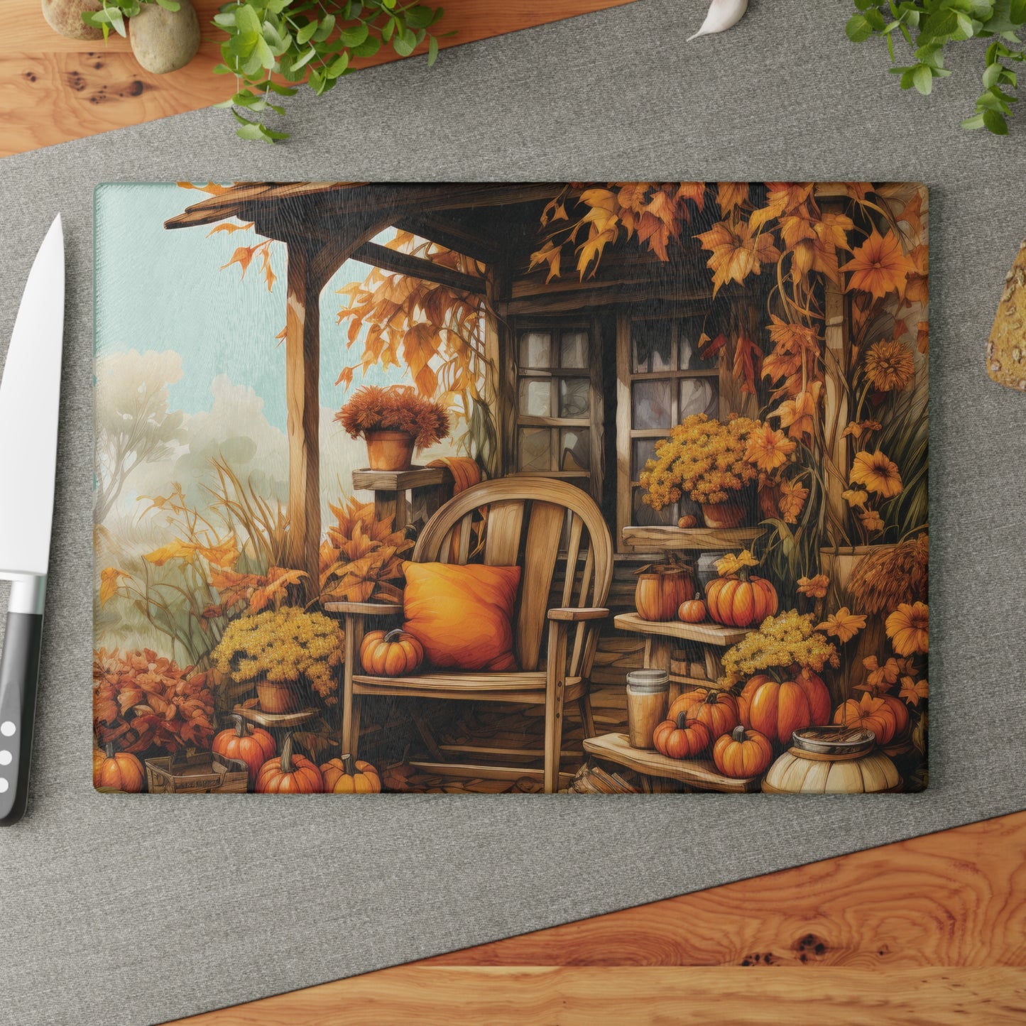 Fall Cutting Board