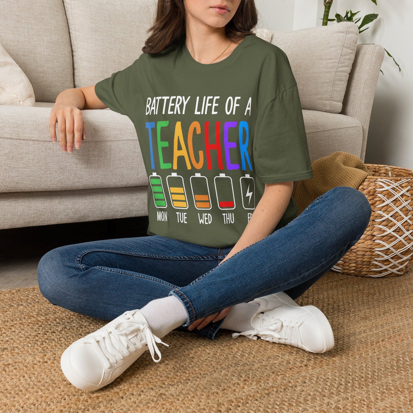 Teacher Battery Life T-Shirt