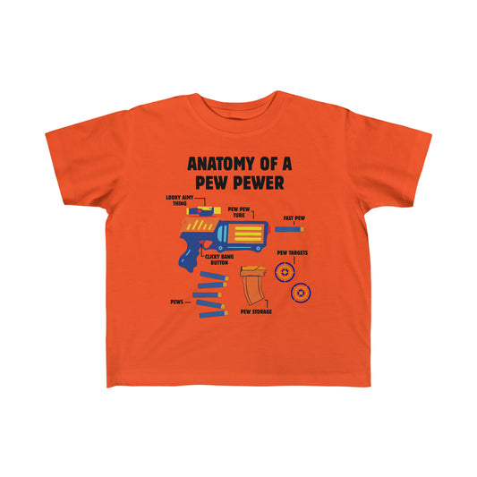 Anatomy of a pew Toddler Tee