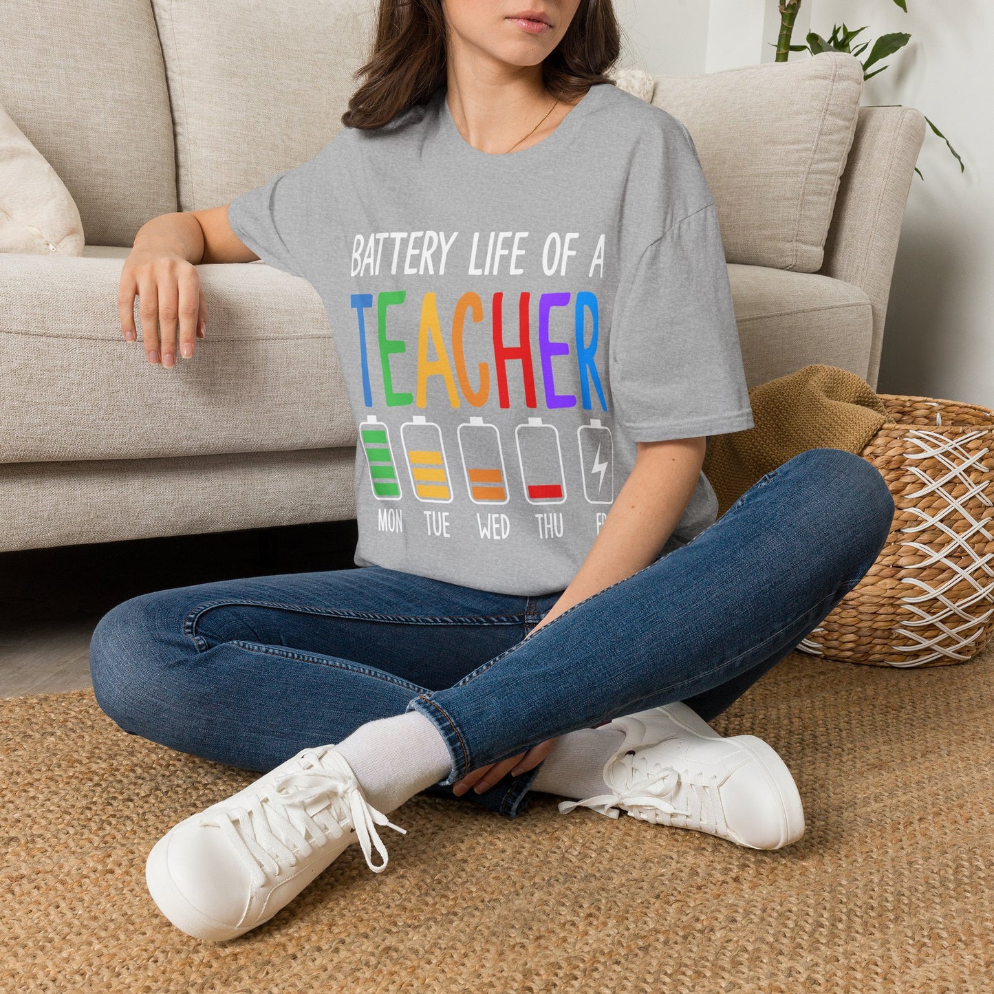 Teacher Battery Life T-Shirt