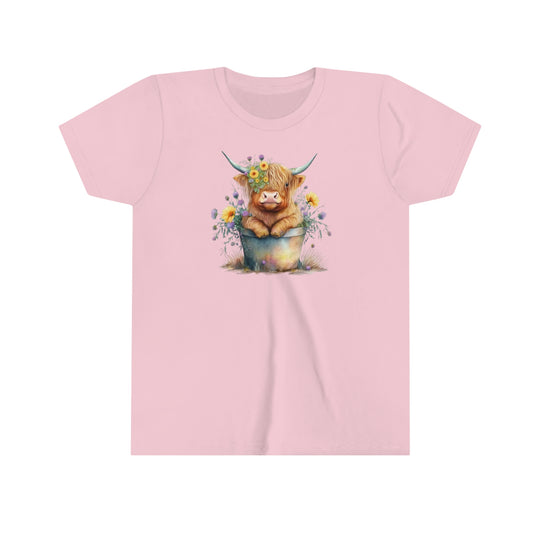 Highland cow Kids Tee