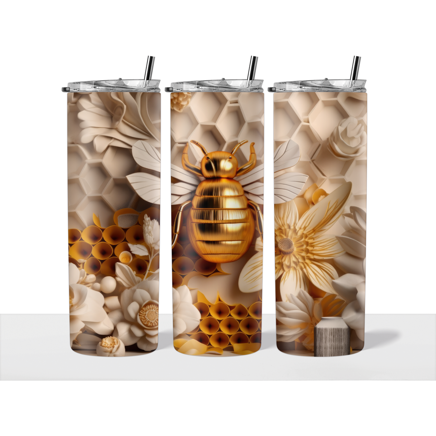 Golden Bee Tumbler