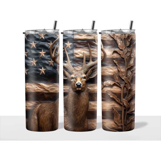 3D Buck Tumbler