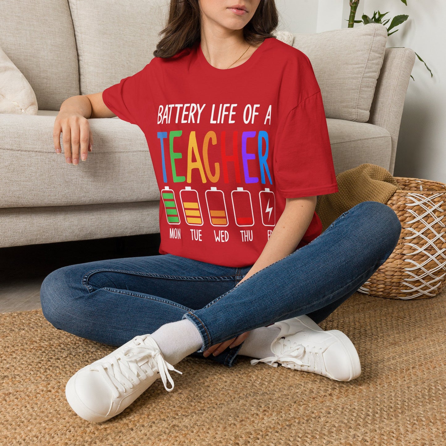 Teacher Battery Life T-Shirt