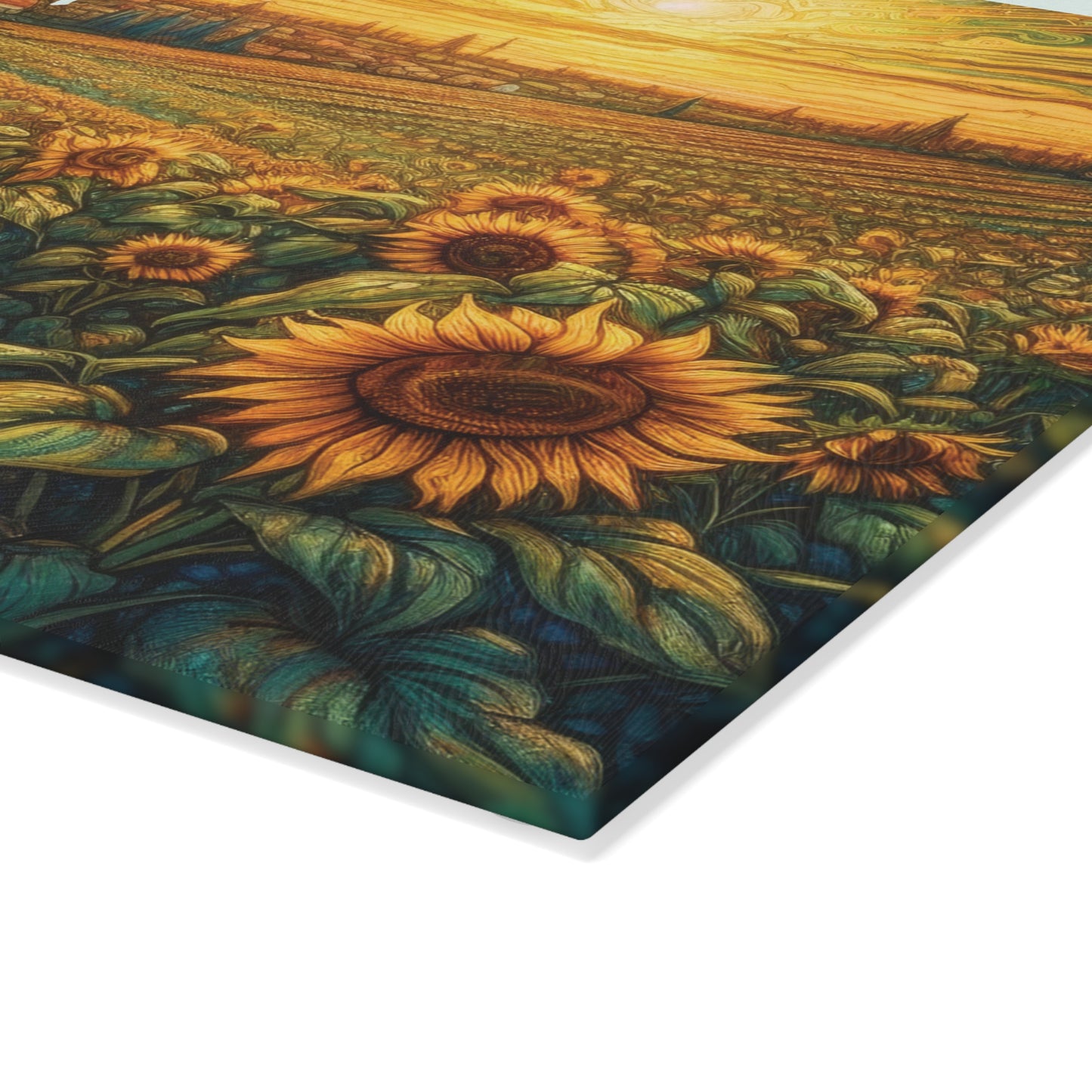 Sunflower Cutting Board