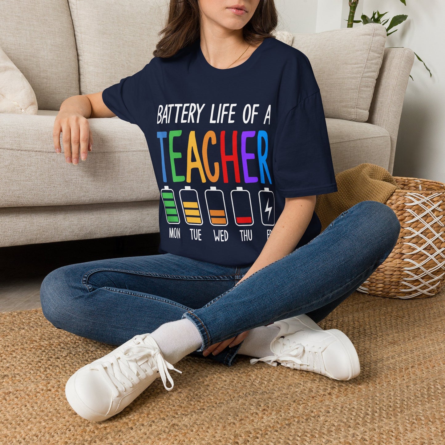 Teacher Battery Life T-Shirt