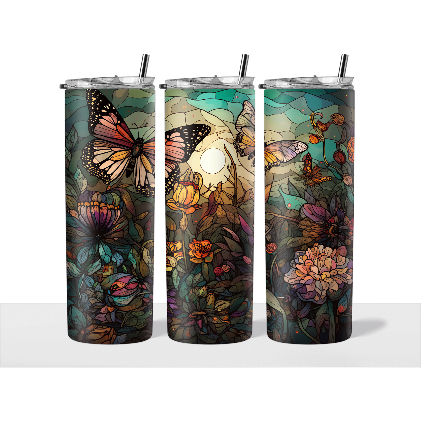 Butterfly tumbler