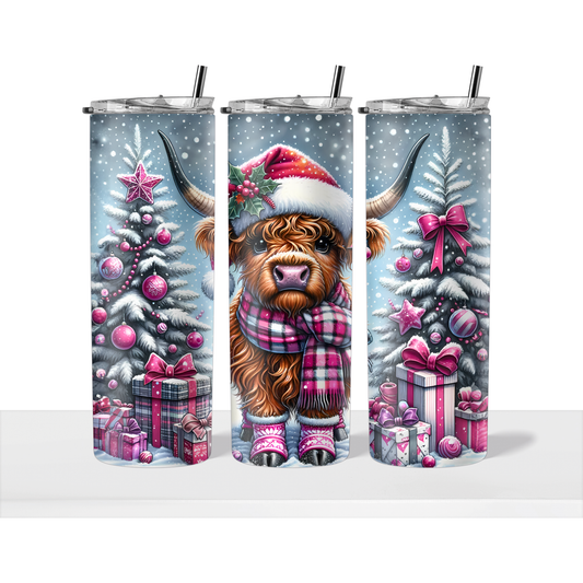 Highland christmas Tumbler