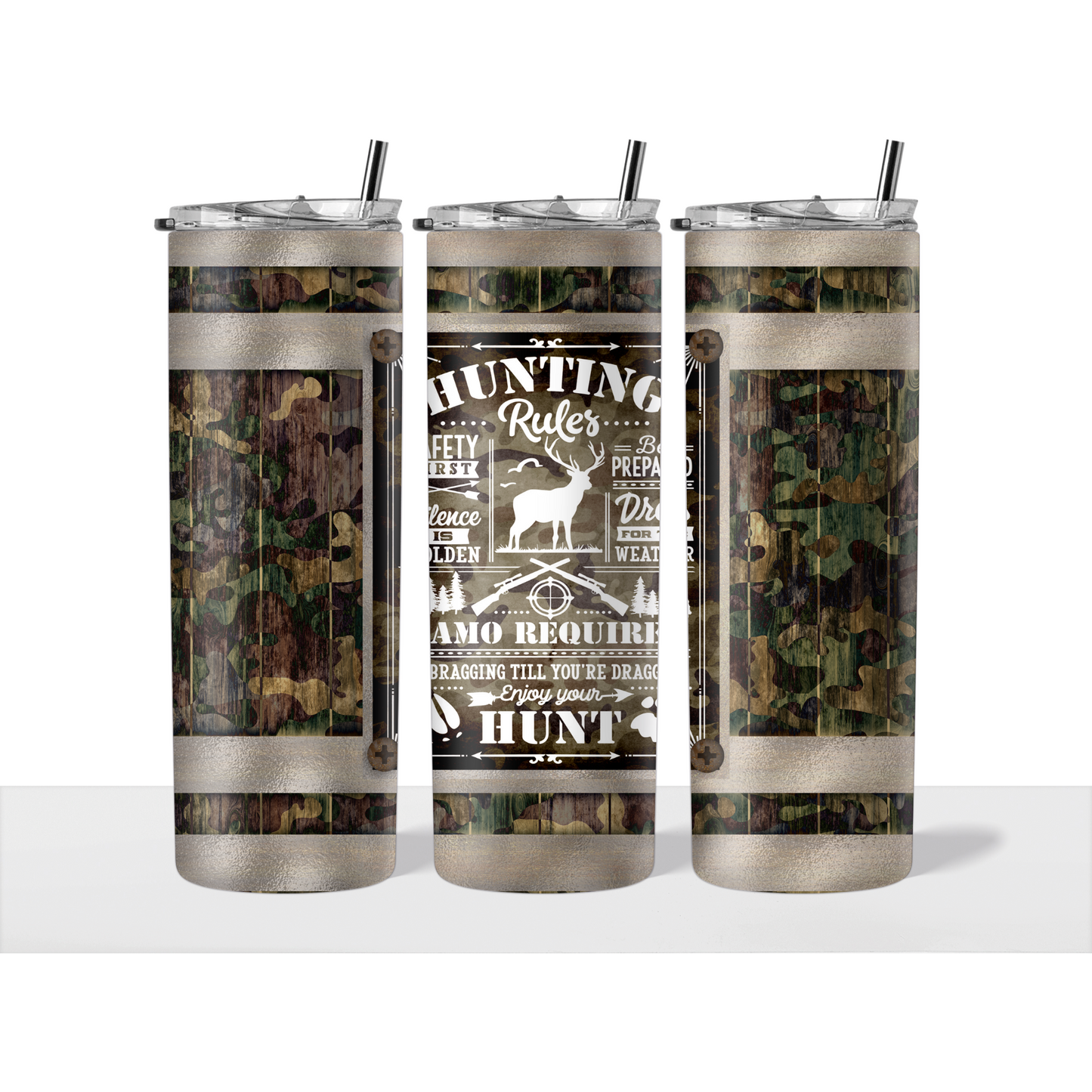 Hunting Rules Tumbler