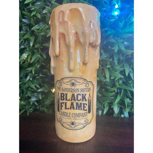 Black Flame Candle