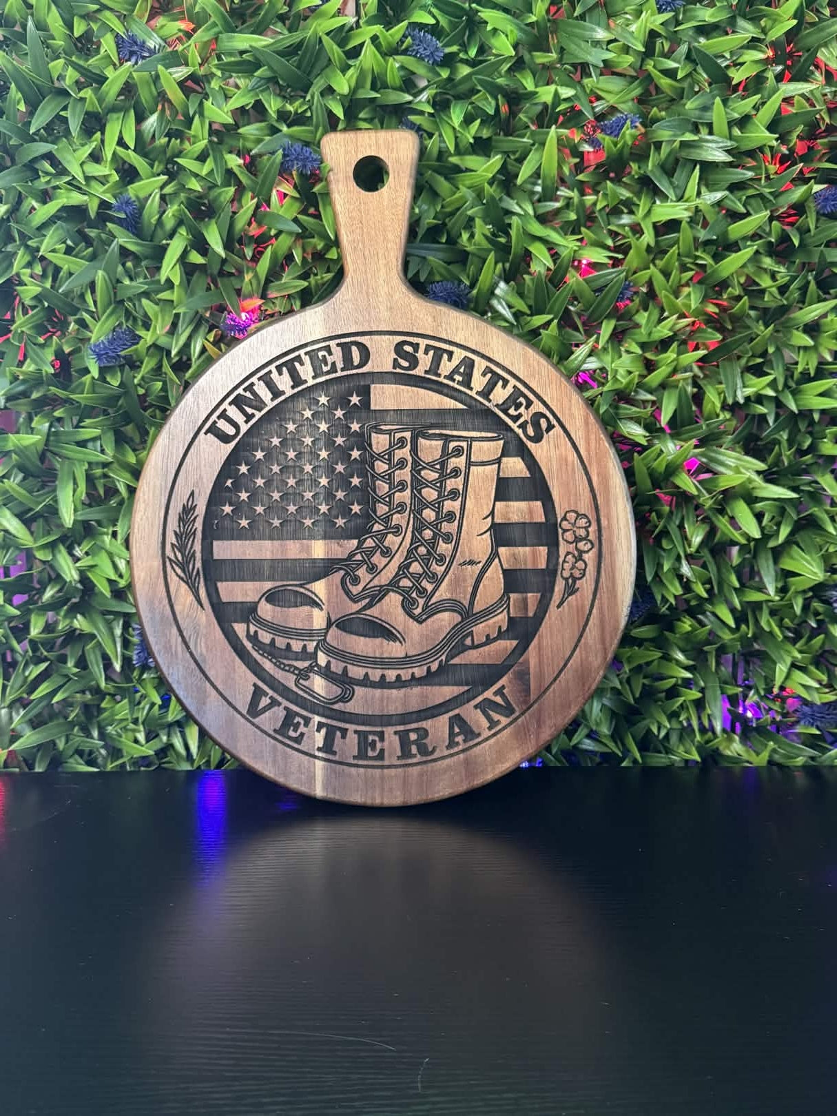 Veteran cutting board