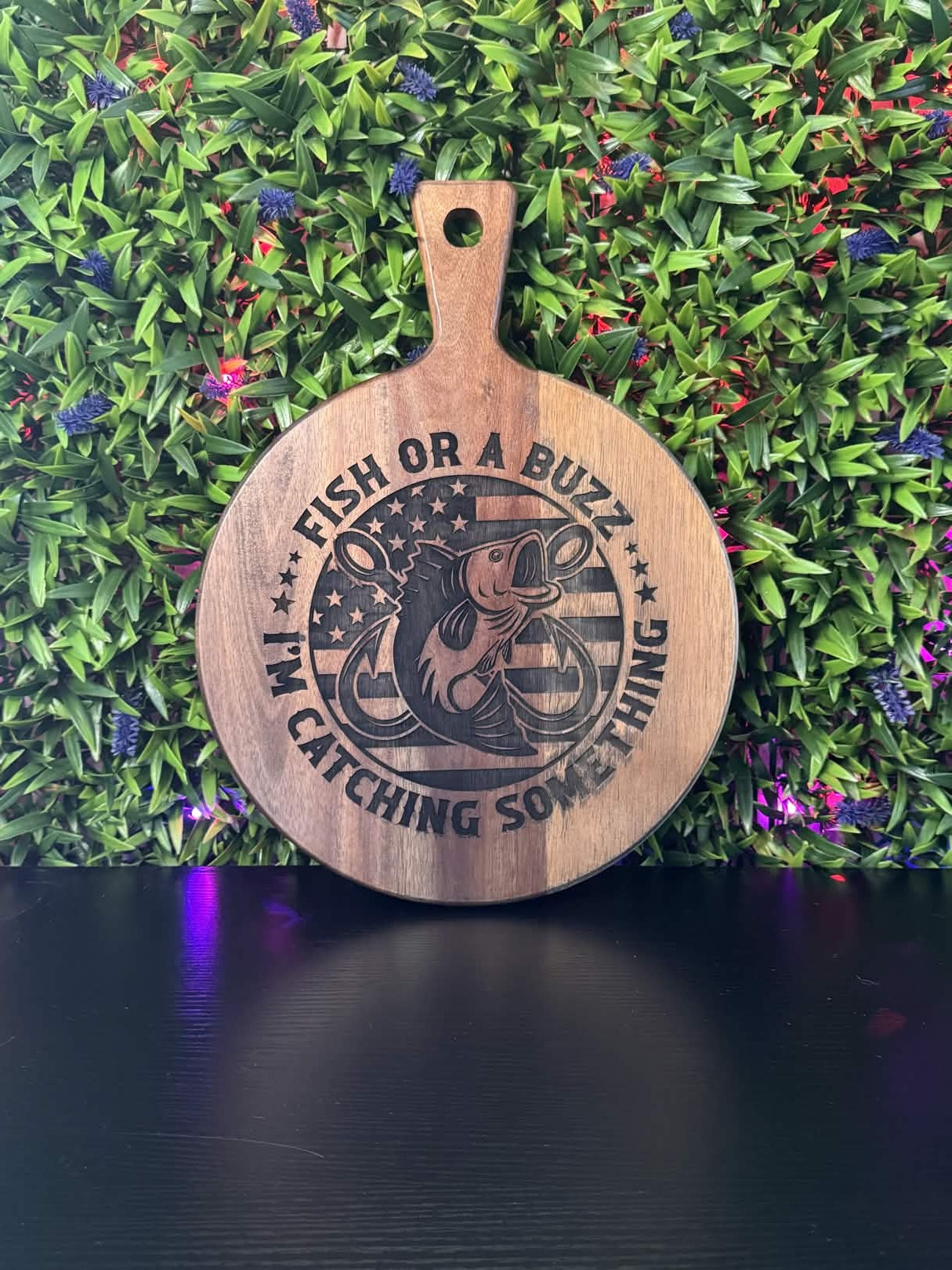 Fish or Buzz cutting board