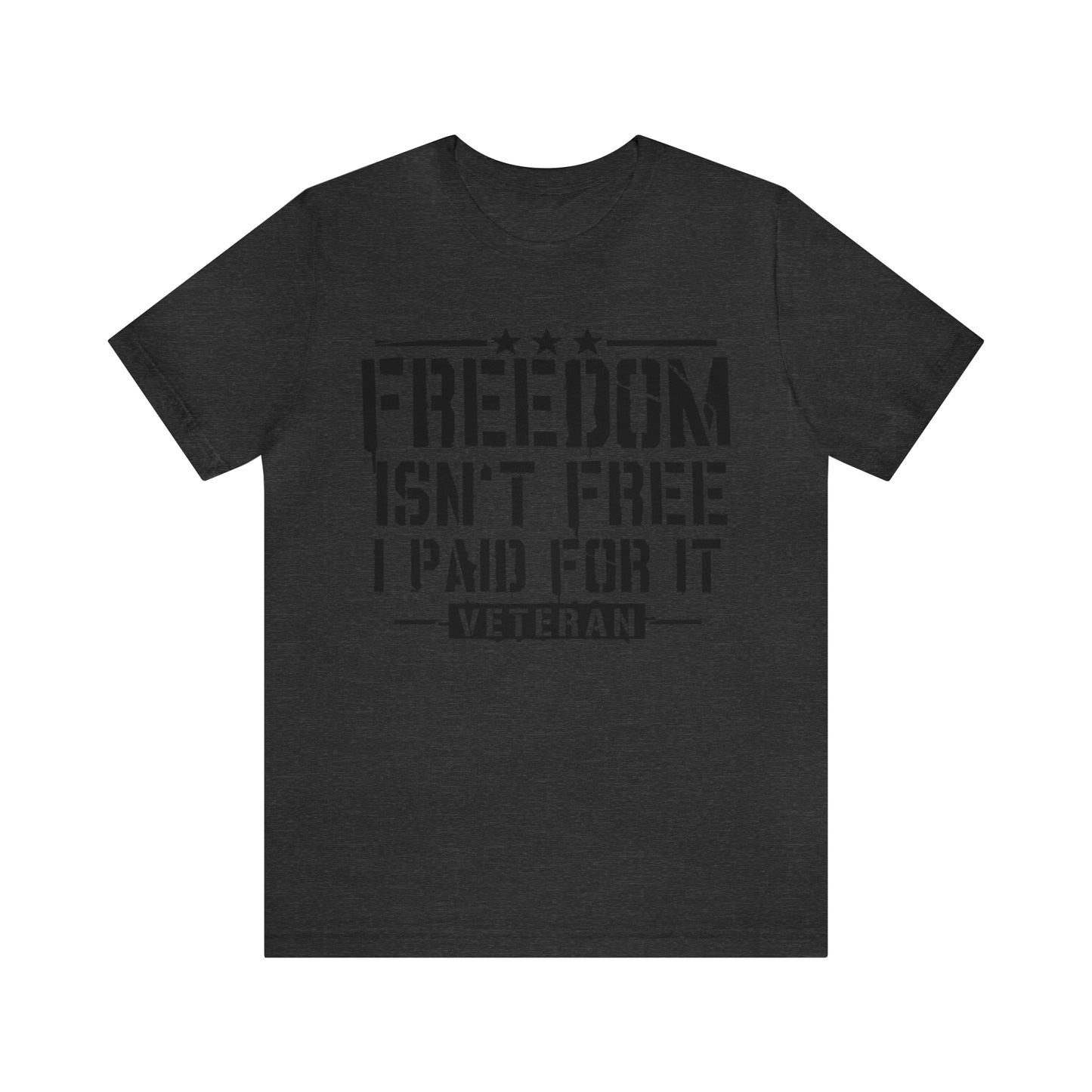 Freedom isn't free