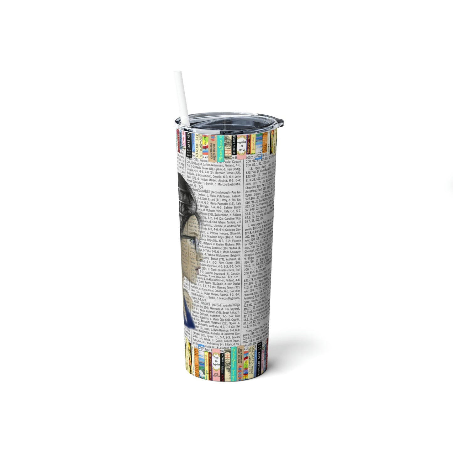 A girl and her books Tumbler