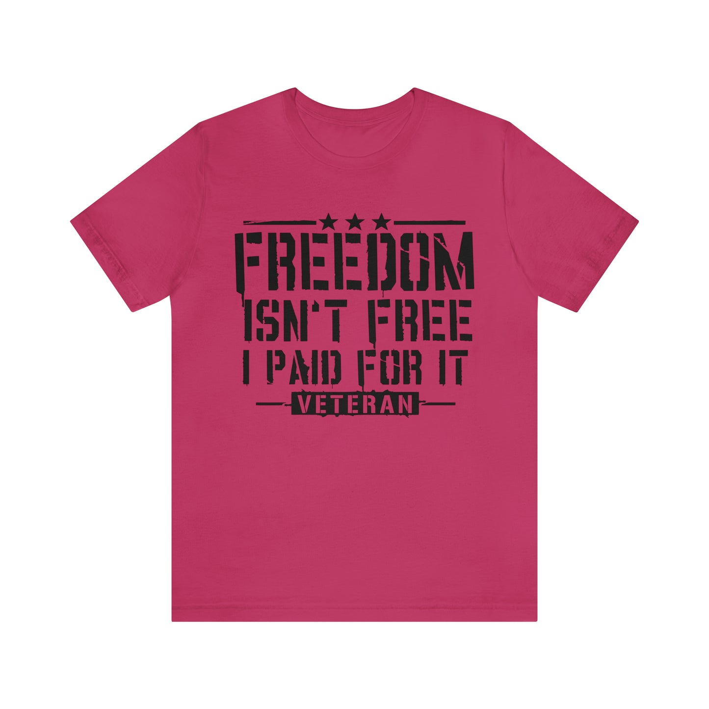 Freedom isn't free