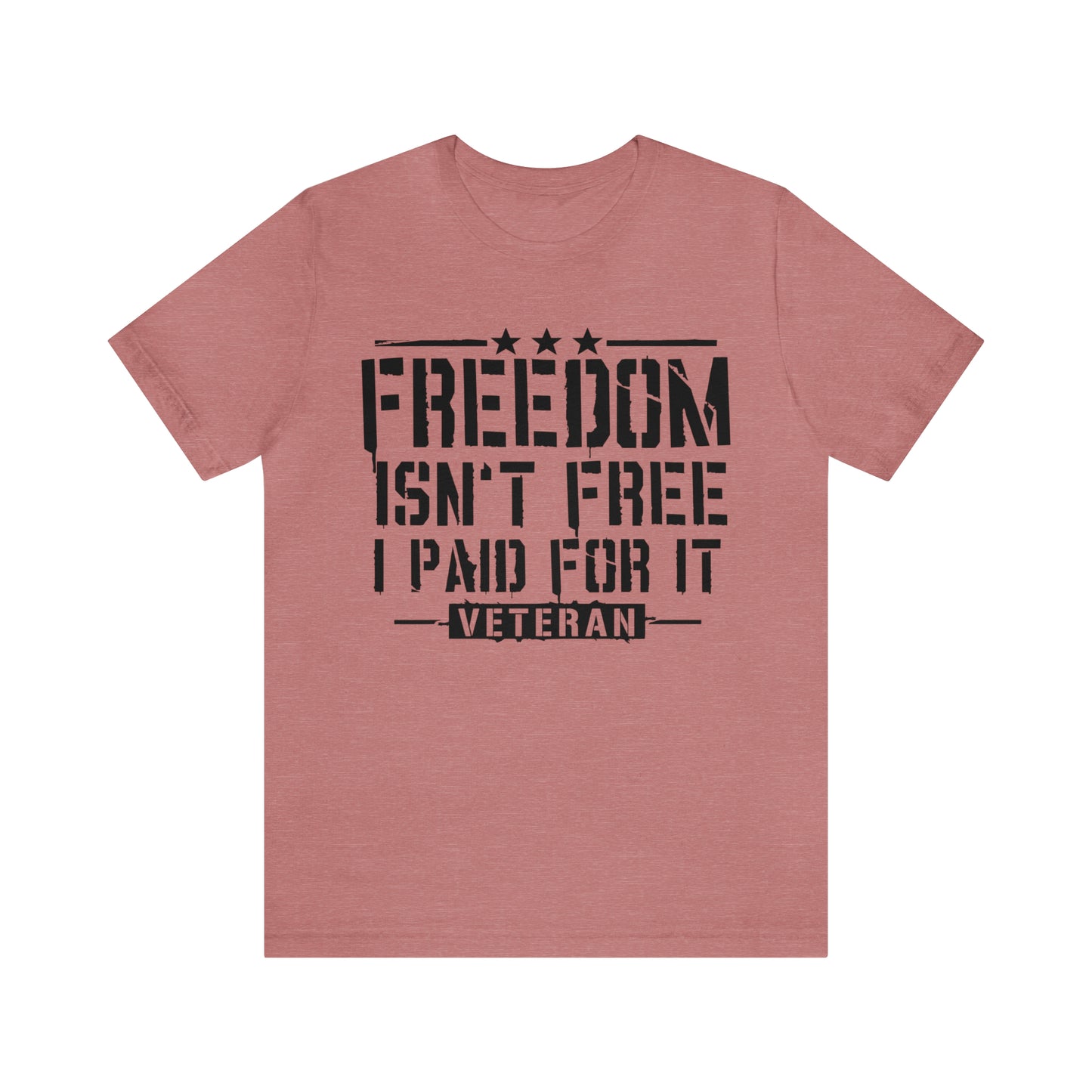 Freedom isn't free