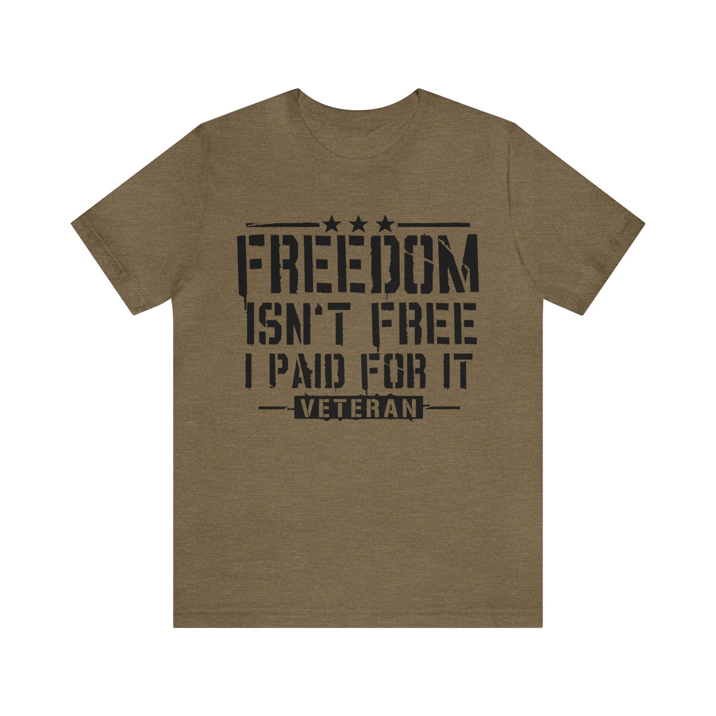 Freedom isn't free