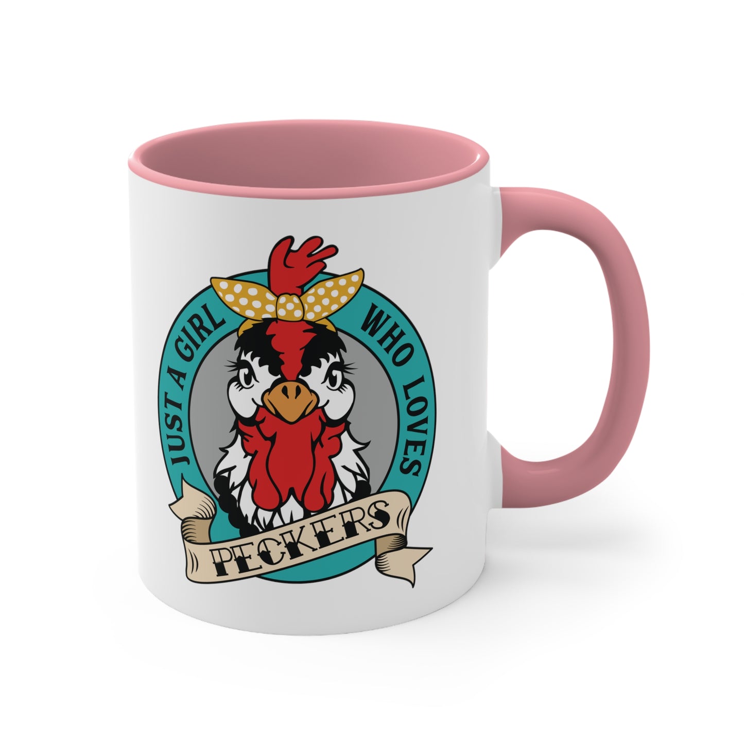 Loves peckers mug