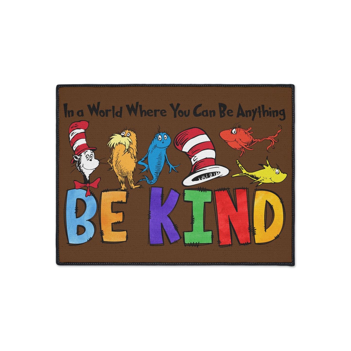 Be kind Floor Mat