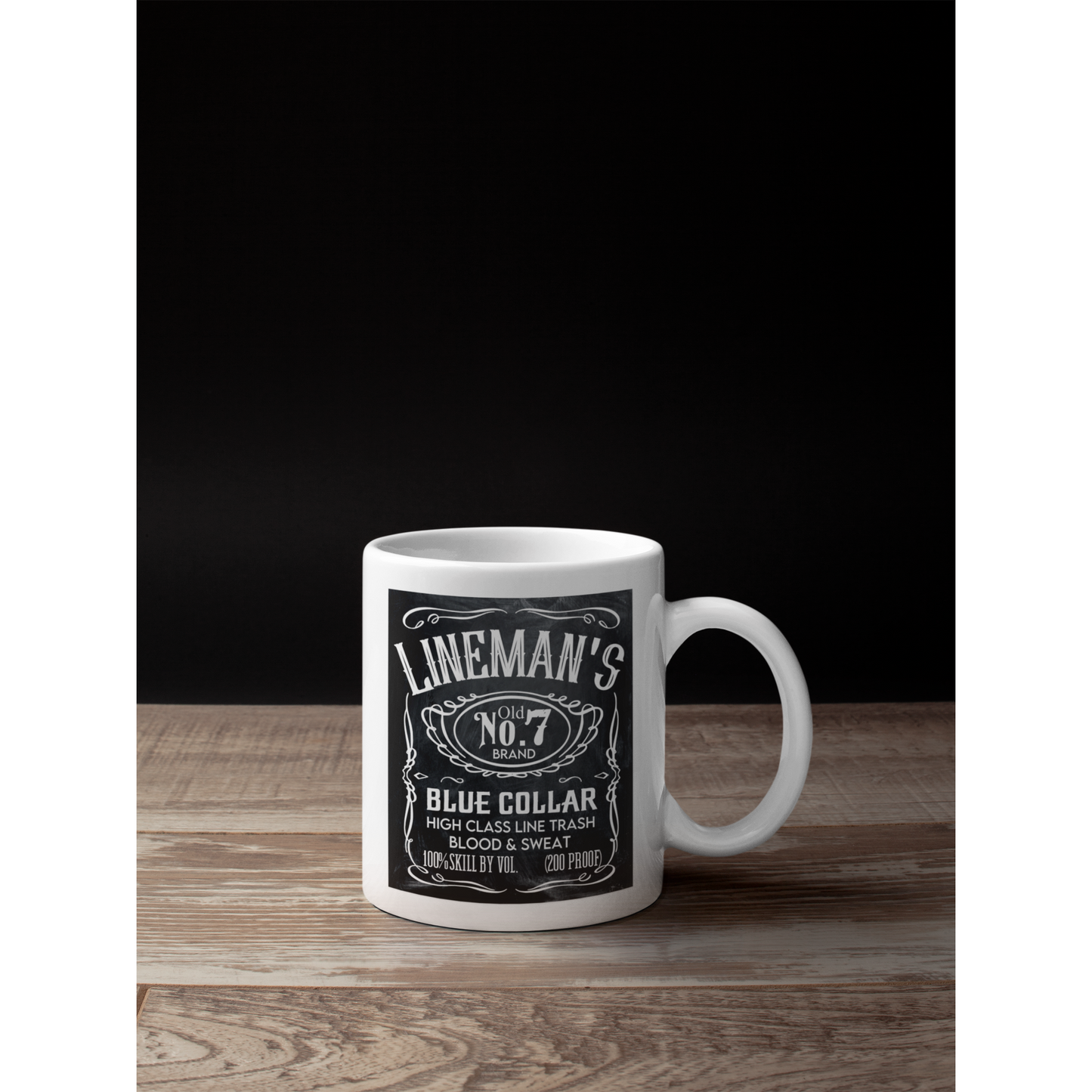 Lineman mug