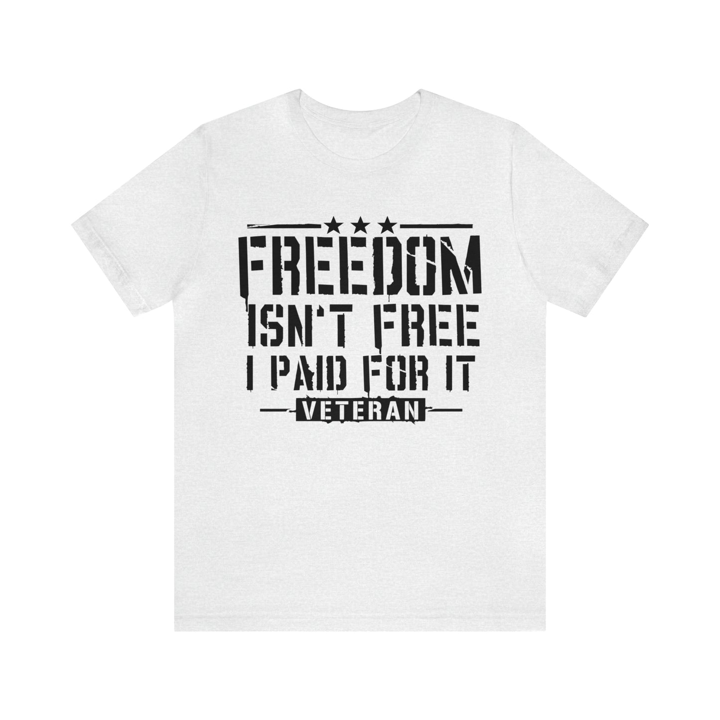 Freedom isn't free